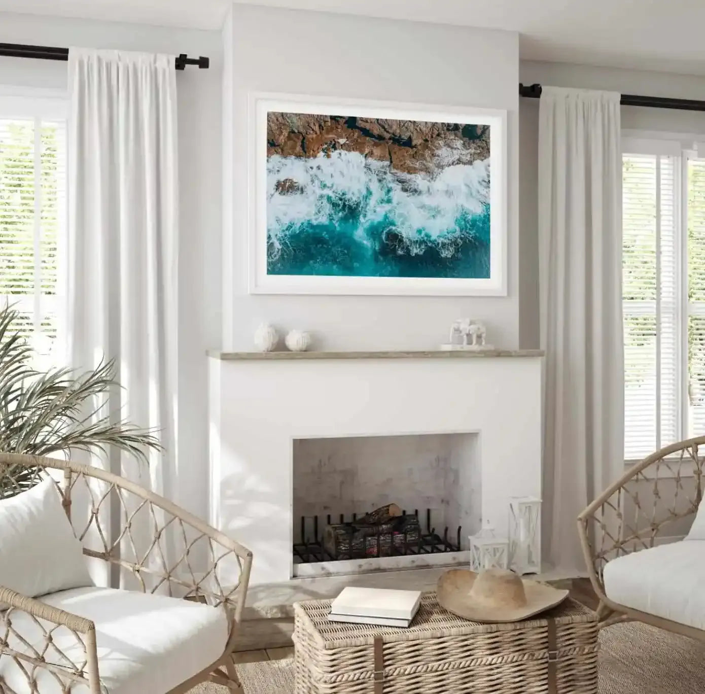 Short Point Headland | LS Art Print-PRINT-Olive et Oriel-Olive et Oriel-Buy-Australian-Art-Prints-Online-with-Olive-et-Oriel-Your-Artwork-Specialists-Austrailia-Decorate-With-Coastal-Photo-Wall-Art-Prints-From-Our-Beach-House-Artwork-Collection-Fine-Poster-and-Framed-Artwork