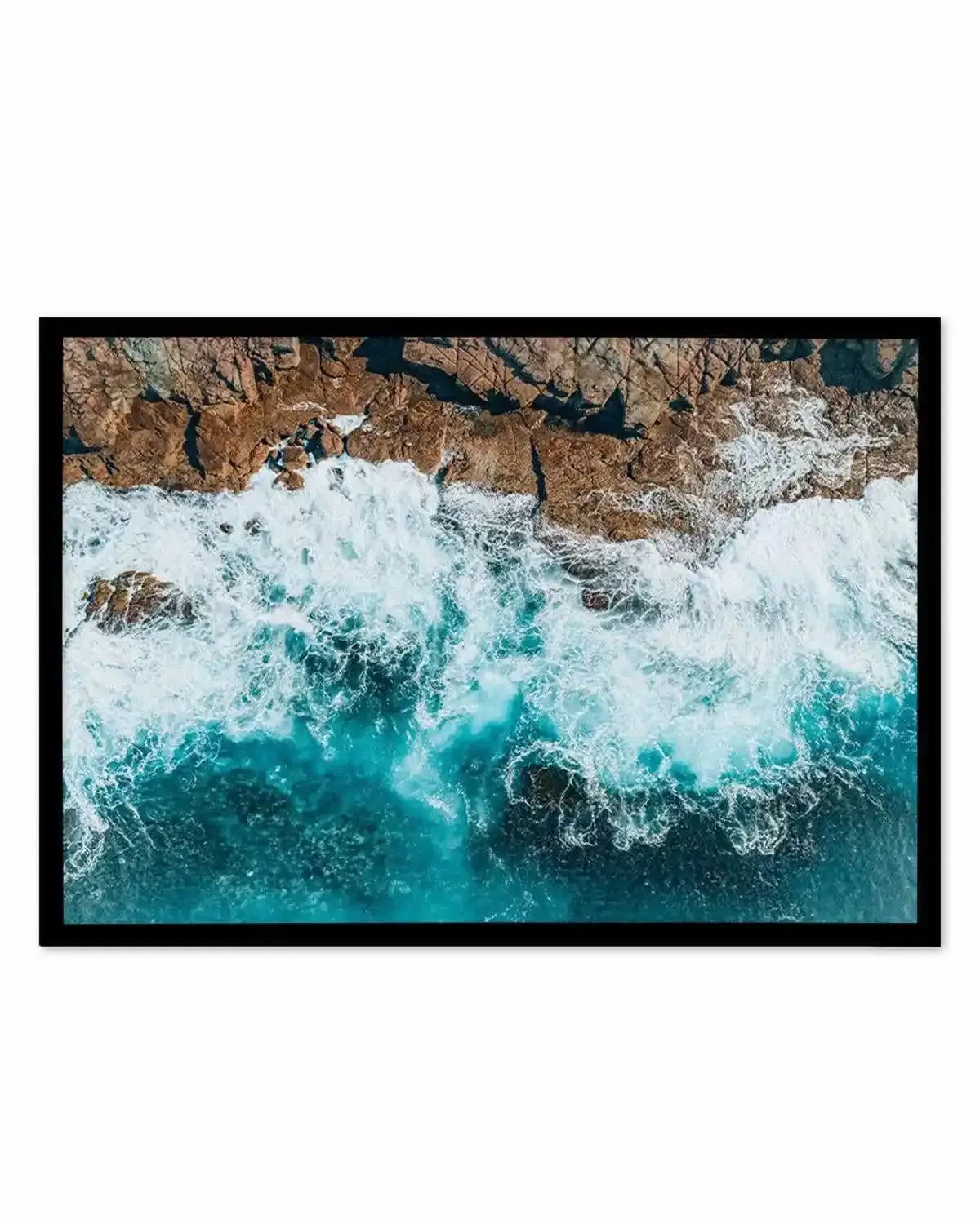 Short Point Headland LS | Aerial Photo Wall Art Print from Olive et Oriel where you can shop wallpaper and artworks online