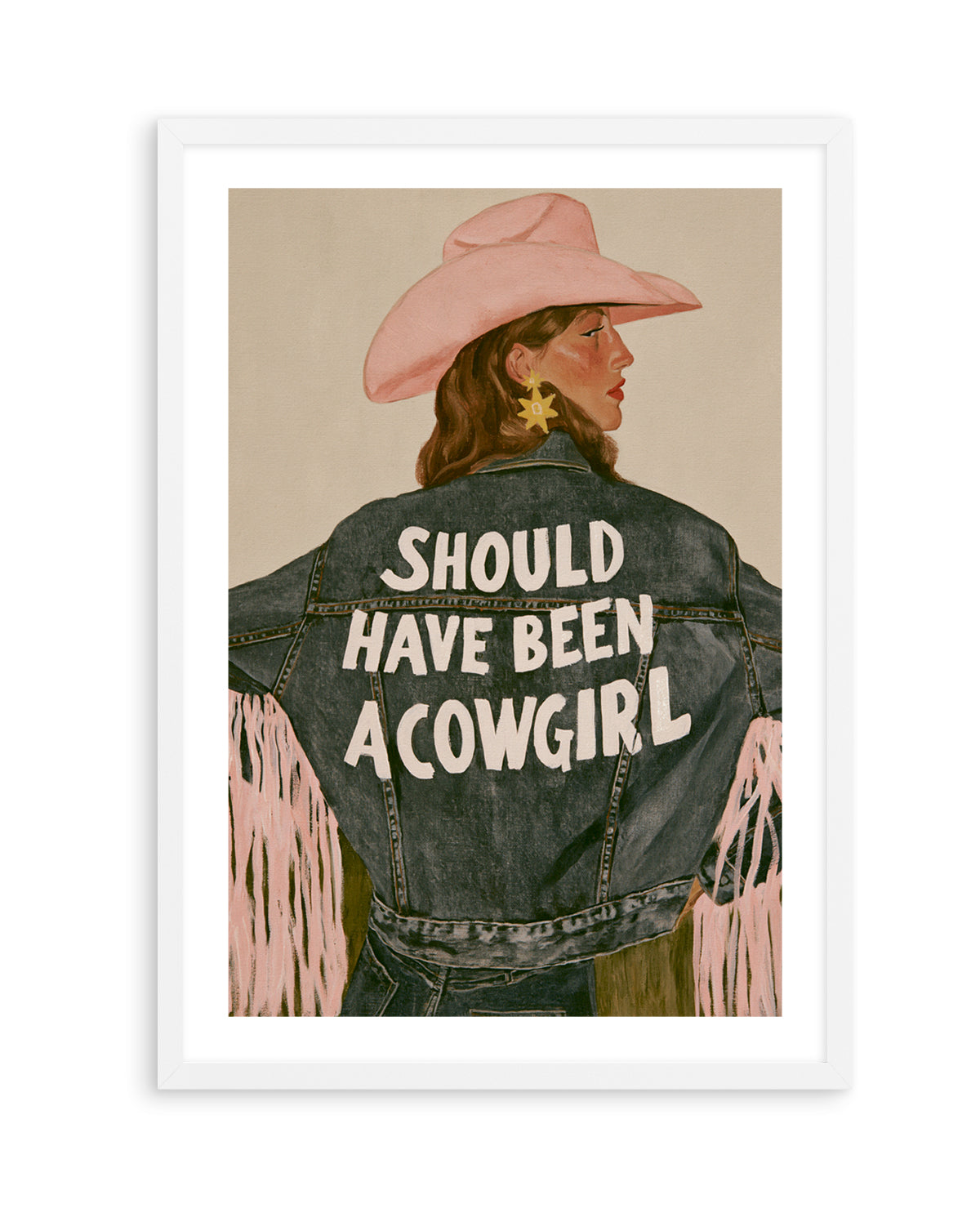Should Have Been A Cowgirl | Art Print