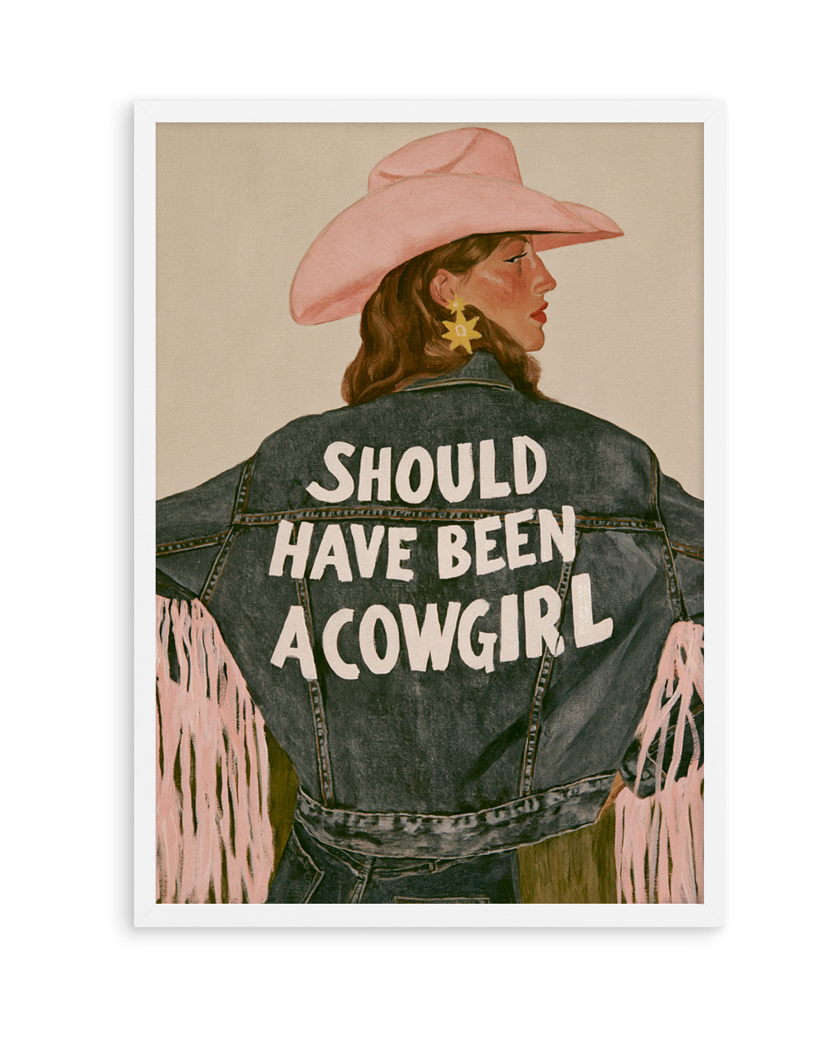 Should Have Been A Cowgirl | Art Print