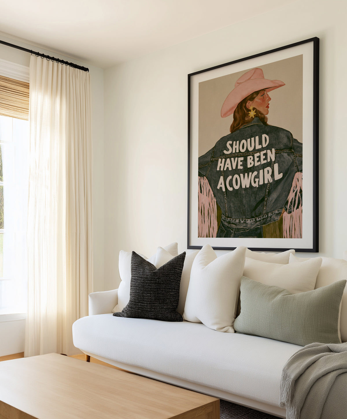 Should Have Been A Cowgirl | Art Print