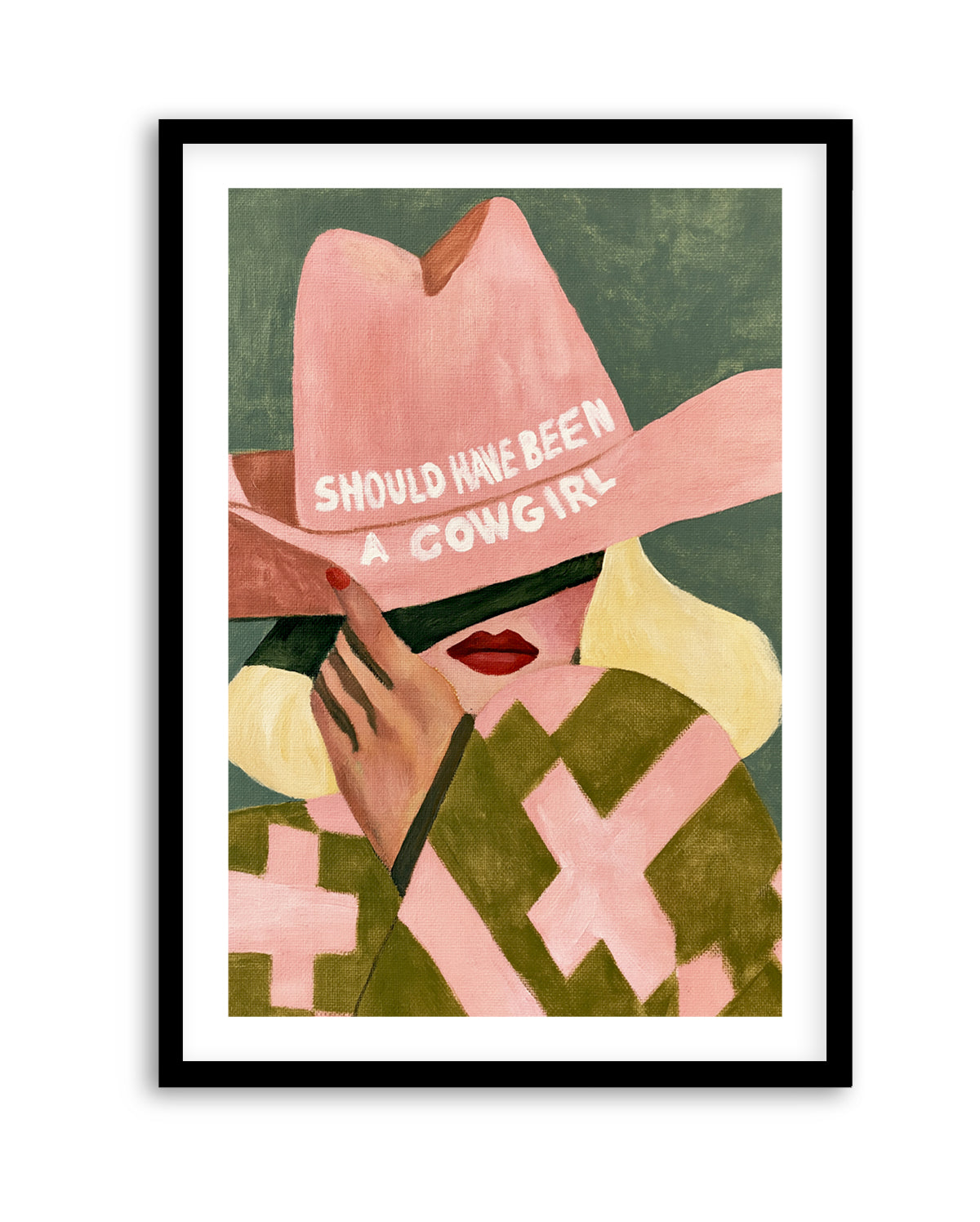 Should Have Been A Cowgirl II | Art Print