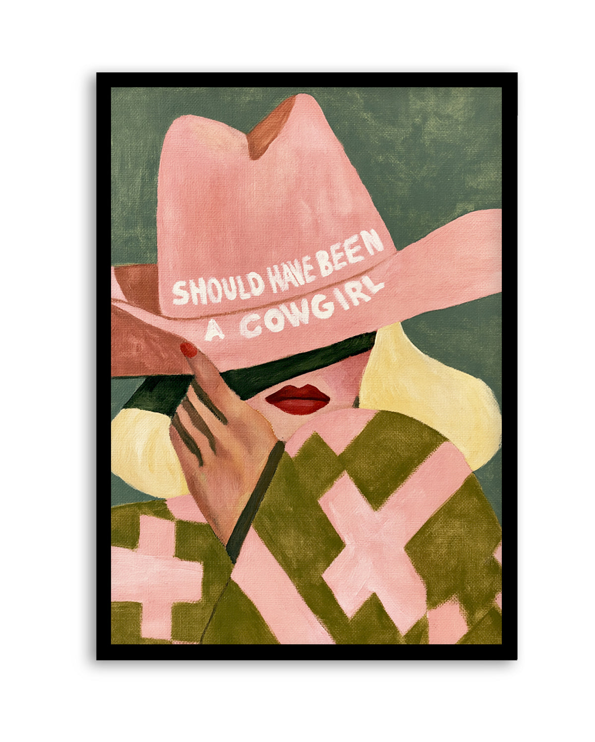 Should Have Been A Cowgirl II | Art Print