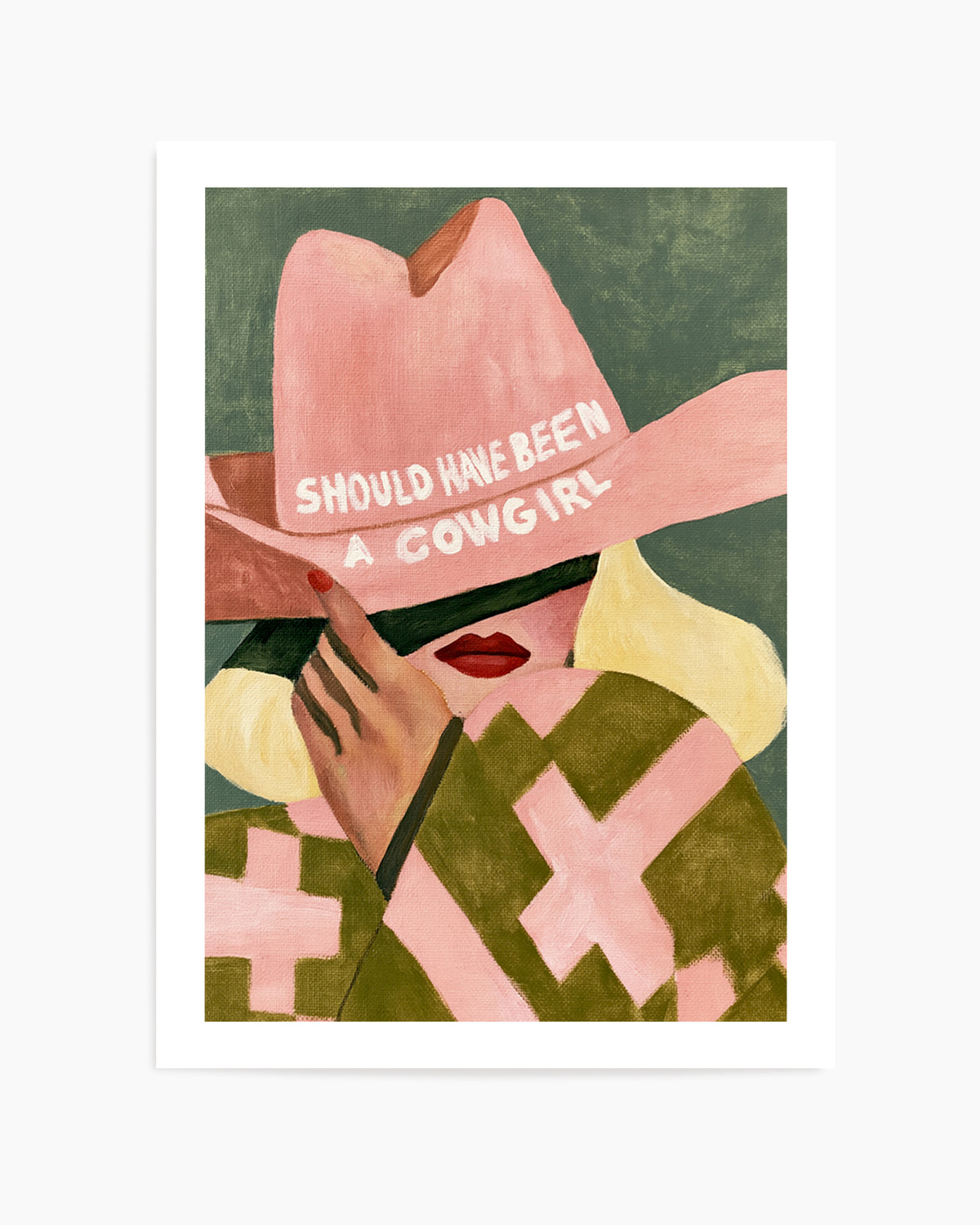 Should Have Been A Cowgirl II | Art Print