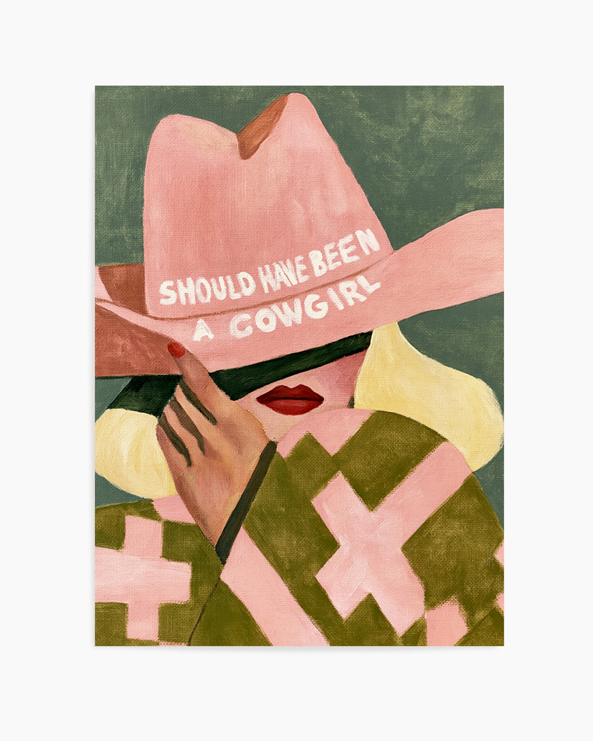 Should Have Been A Cowgirl II | Art Print