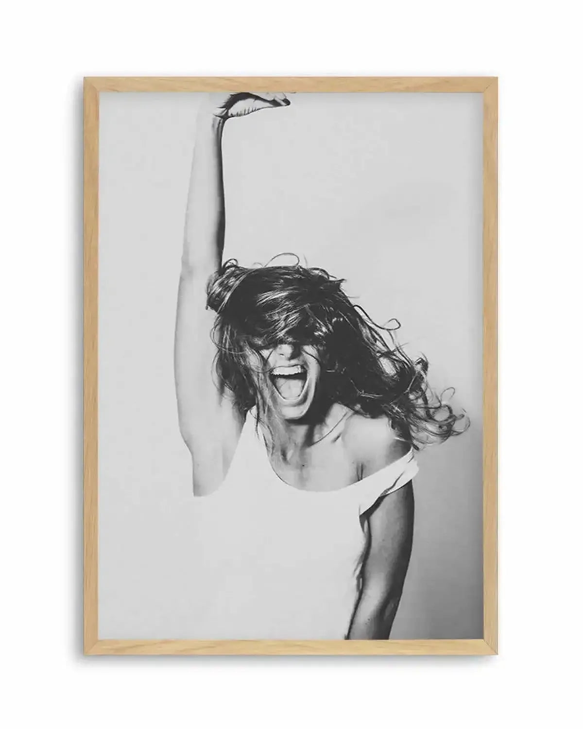 Shout Art Print from Olive et Oriel where you can shop wallpaper and artworks online