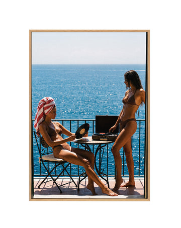 Side A | Framed Canvas Wall Art