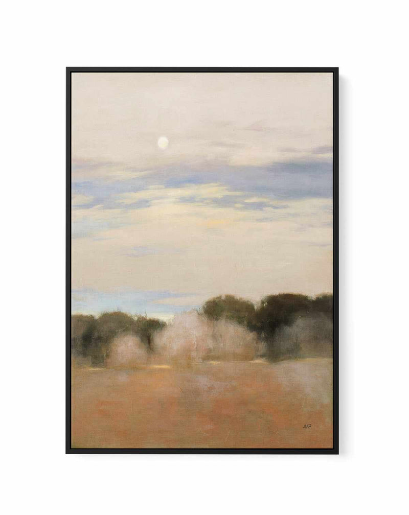 Sienna Fileds Neutral | Framed Canvas Art Print