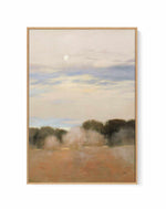 Sienna Fileds Neutral | Framed Canvas Art Print