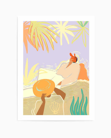 Siesta by Arty Guava | Art Print from Olive et Oriel where you can shop wallpaper and artworks online