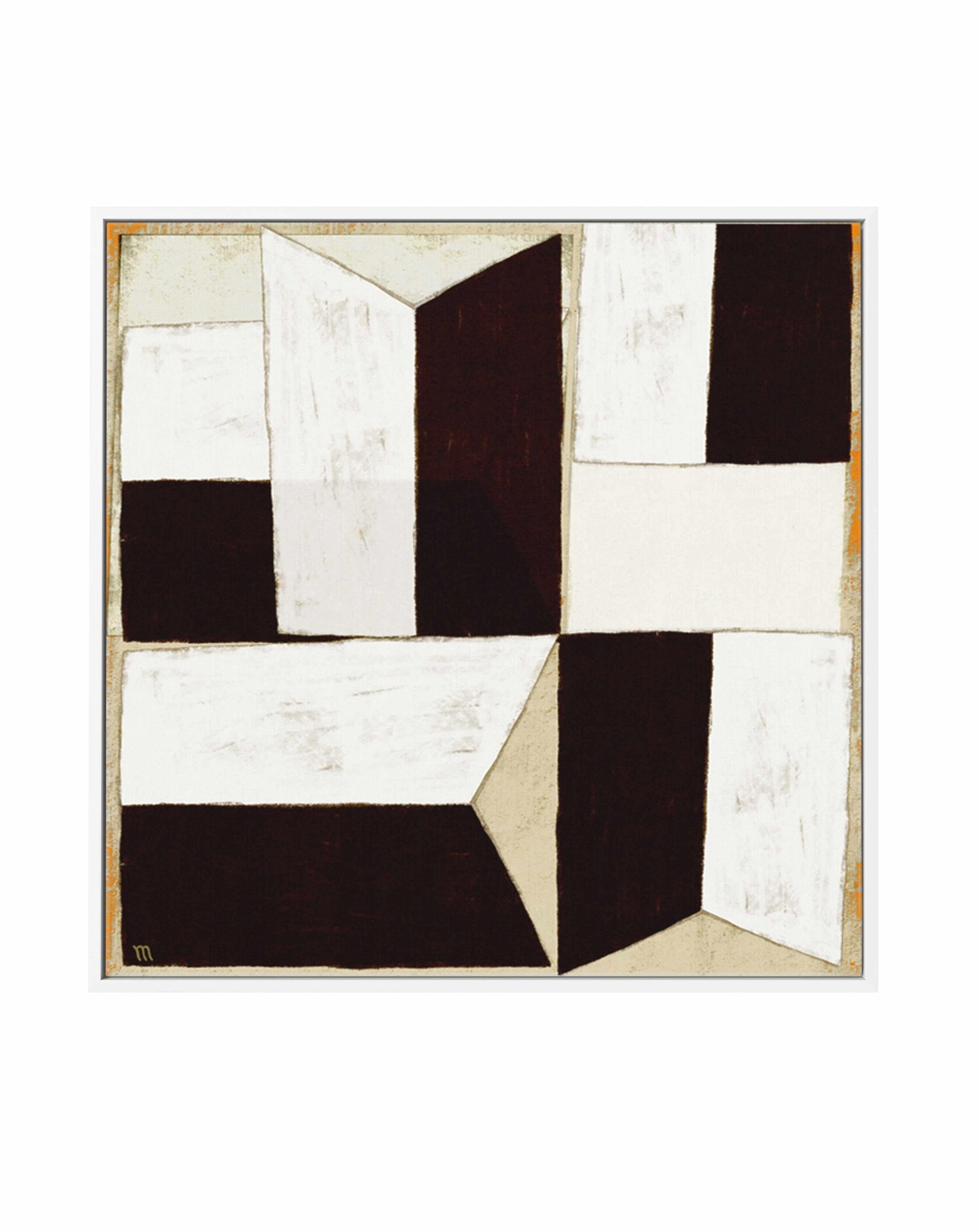 Signal Flags by Marco Marella | Framed Canvas Art Print from Olive et Oriel where you can shop wallpaper and artworks online