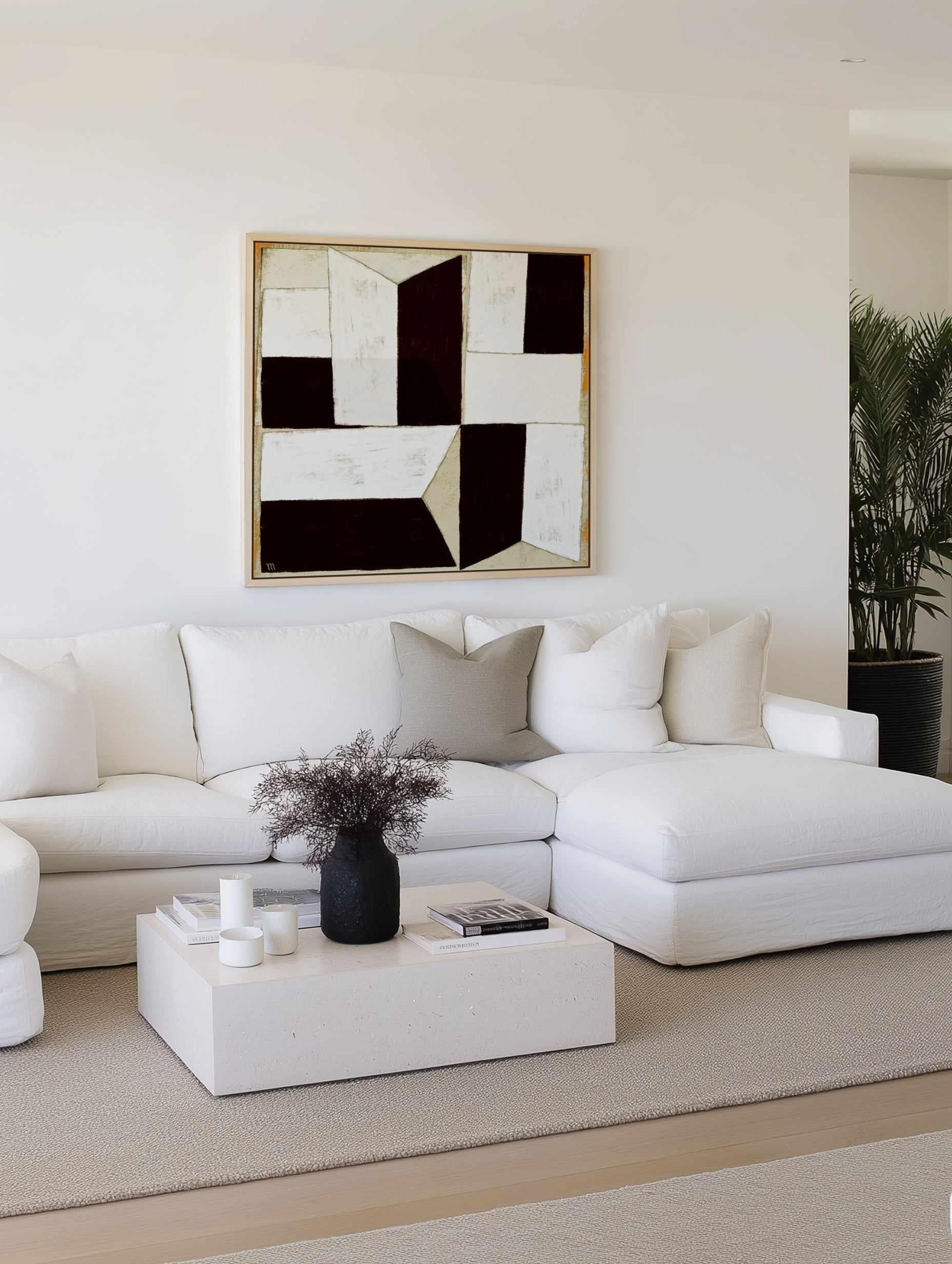 Signal Flags by Marco Marella | Framed Canvas Art Print from Olive et Oriel where you can shop wallpaper and artworks online