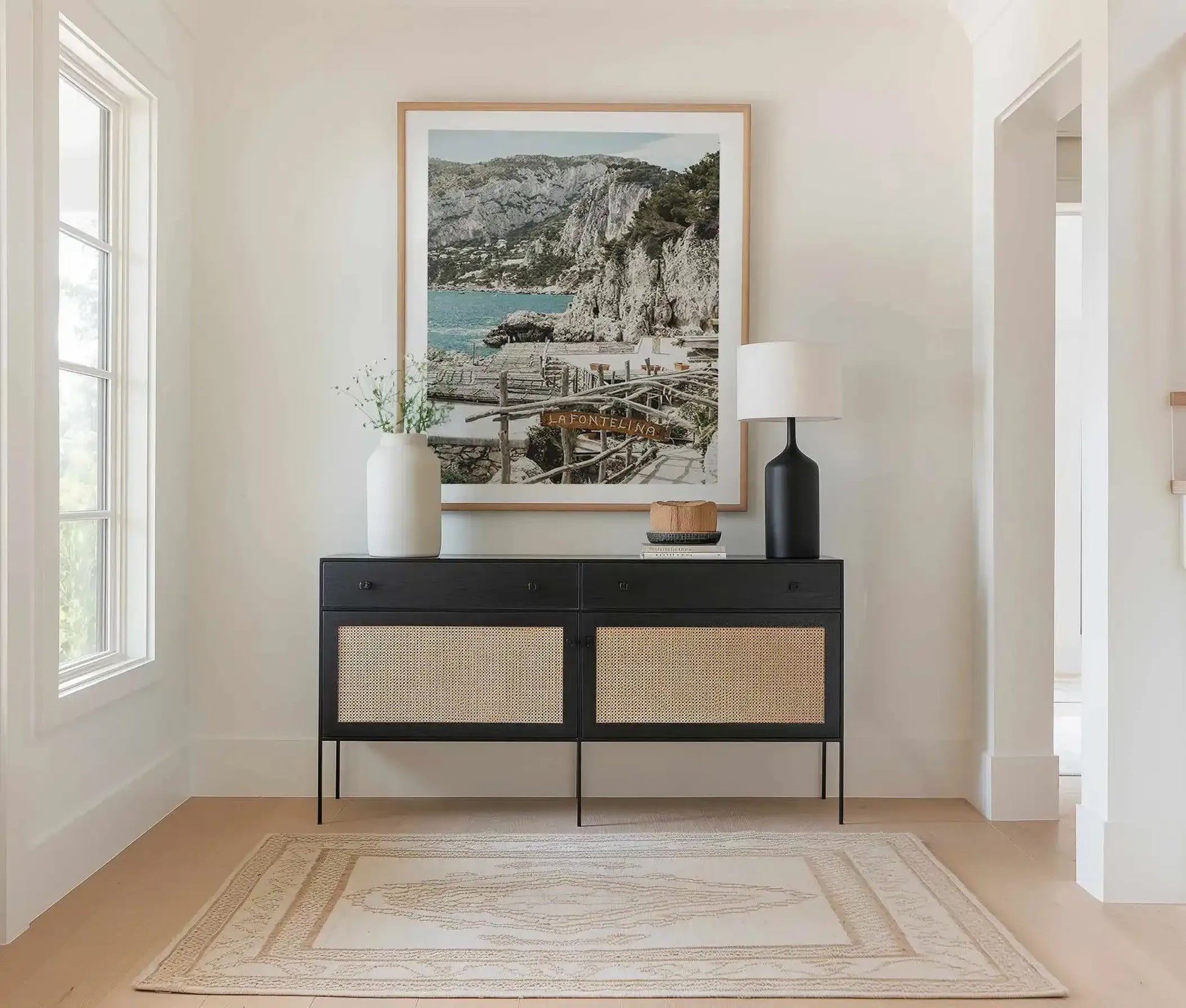 Signs Of La Fontelina | PT Art Print from Olive et Oriel where you can shop wallpaper and artworks online