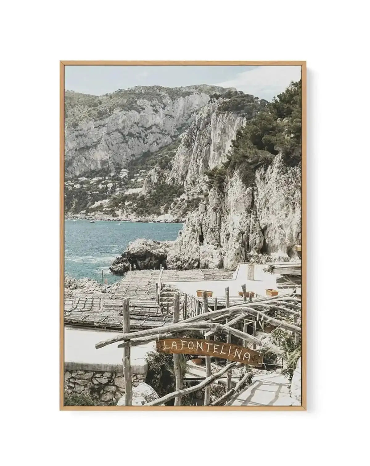 Signs Of La Fontelina | PT | Framed Canvas-CANVAS-You can shop wall art online with Olive et Oriel for everything from abstract art to fun kids wall art. Our beautiful modern art prints and canvas art are available from large canvas prints to wall art paintings and our proudly Australian artwork collection offers only the highest quality framed large wall art and canvas art Australia - You can buy fashion photography prints or Hampton print posters and paintings on canvas from Olive et Oriel and