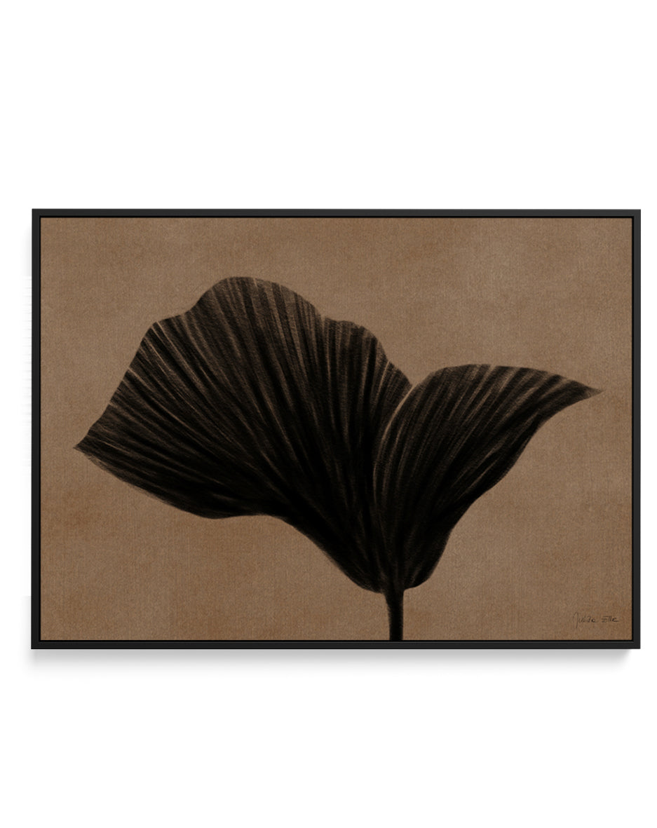 Silent Flower by Julita Elbe | Framed Canvas Art Print