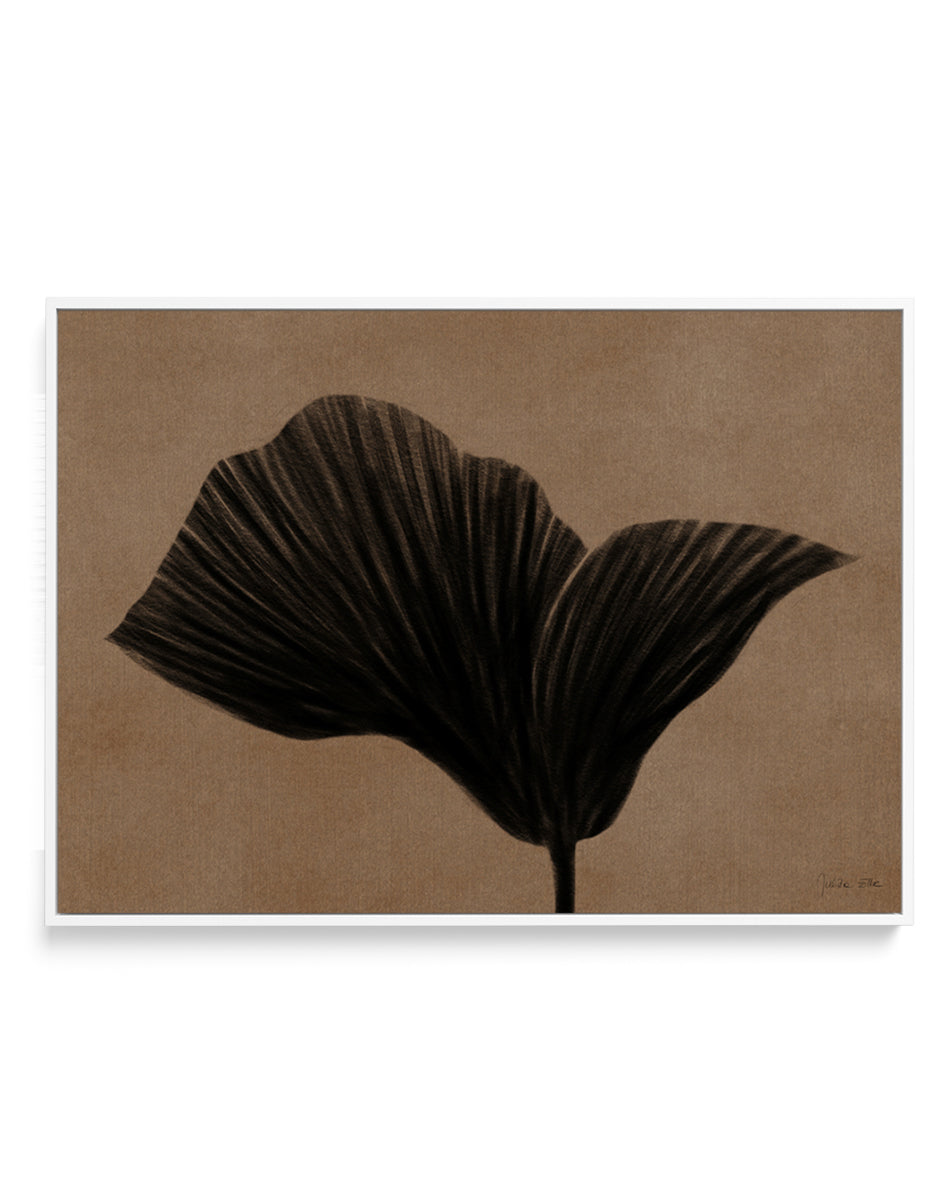 Silent Flower by Julita Elbe | Framed Canvas Art Print