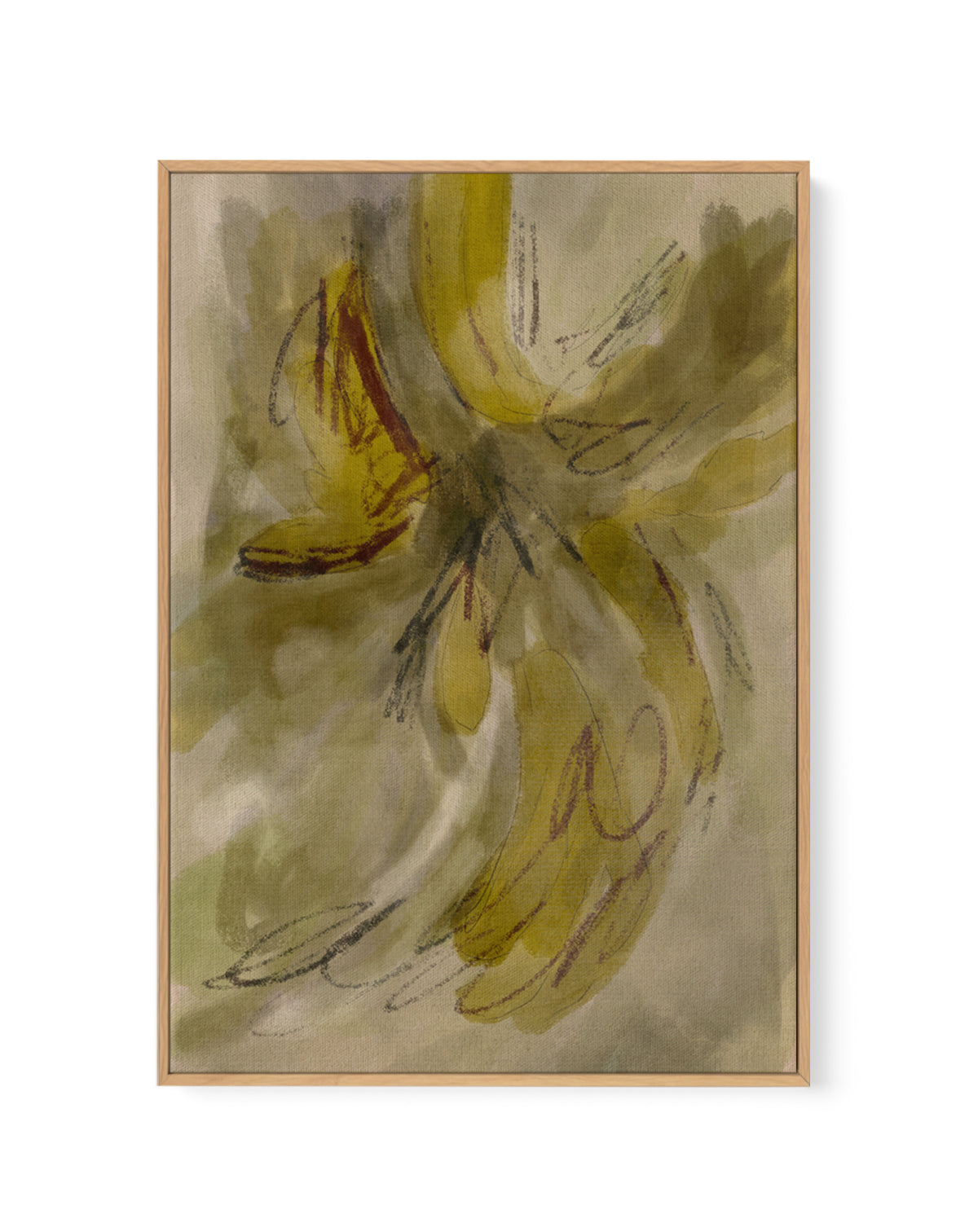 Silent Hill by Shatha Al Dafai | Framed Canvas Art Print