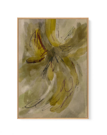 Silent Hill by Shatha Al Dafai | Framed Canvas Art Print