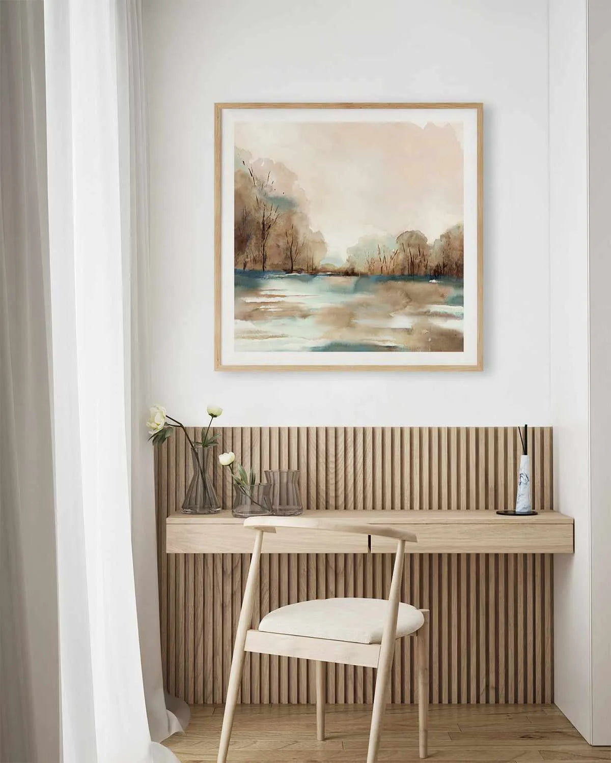 Silent Still Art Print from Olive et Oriel where you can shop wallpaper and artworks online