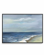 Silent Waves | Framed Canvas Art Print