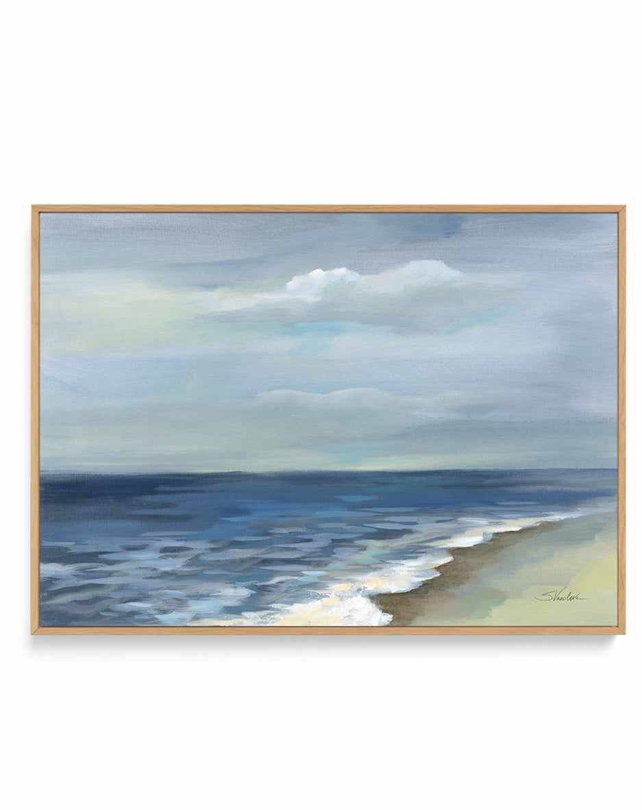 Silent Waves | Framed Canvas Art Print