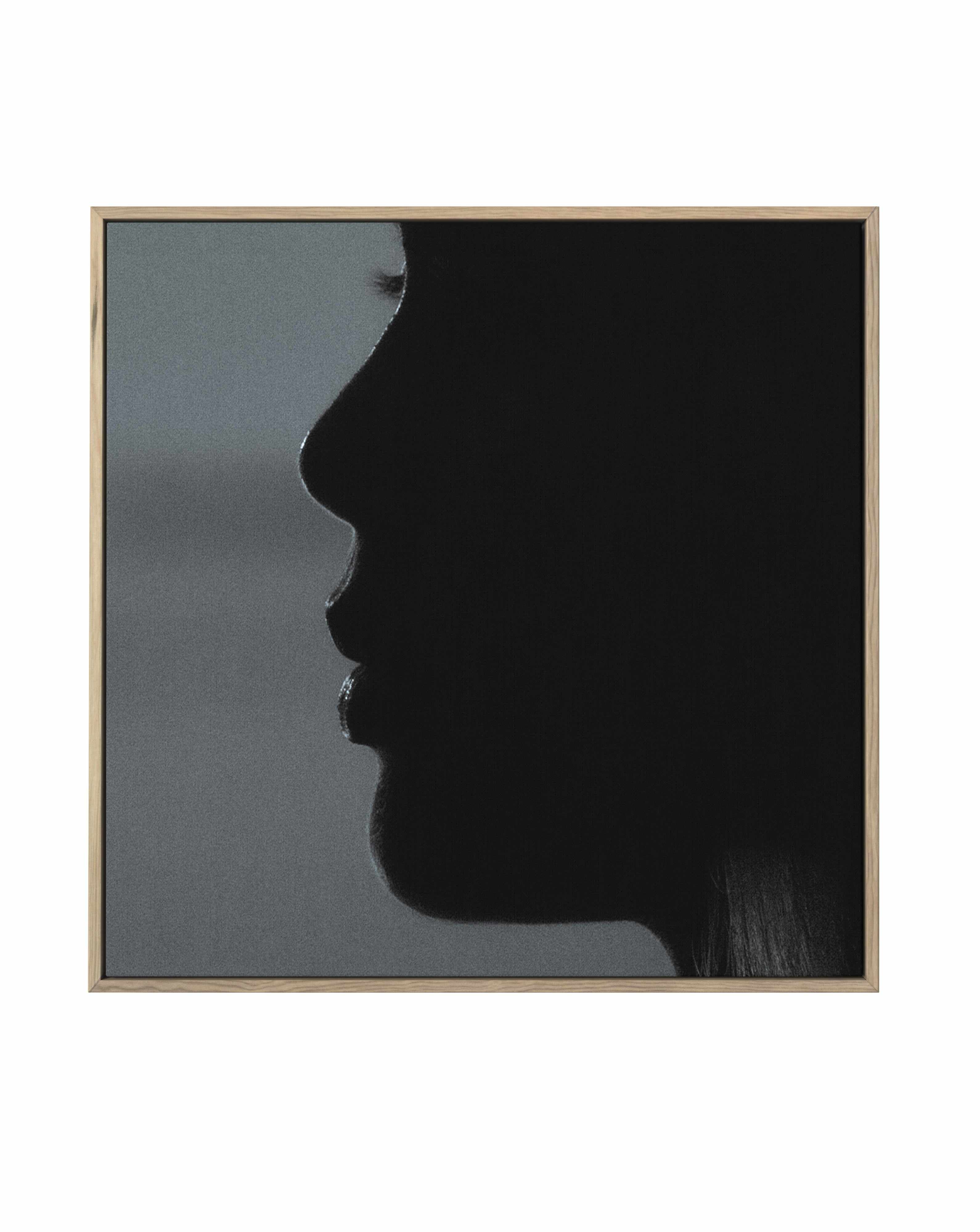 Silhouette by Riccardo Camilli | Framed Canvas Art Print