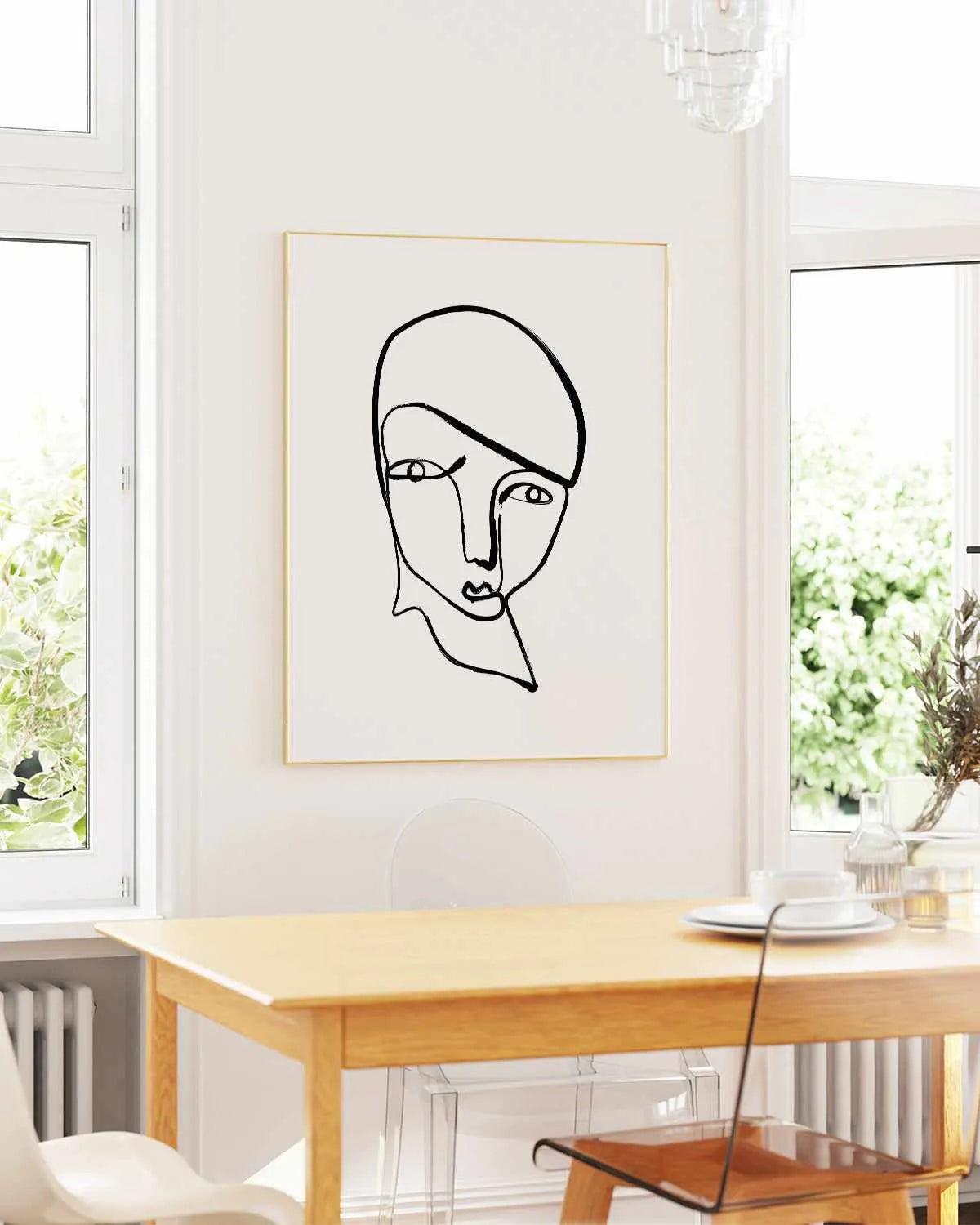 Silhouette II by Incado Art Print from Olive et Oriel where you can shop wallpaper and artworks online