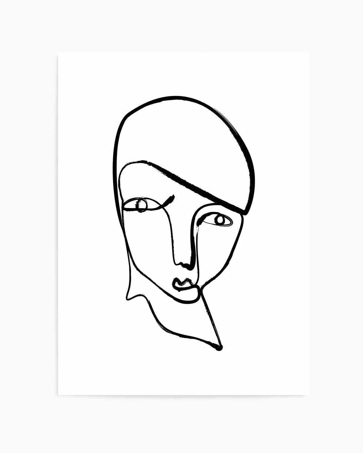 Silhouette II by Incado Art Print from Olive et Oriel where you can shop wallpaper and artworks online