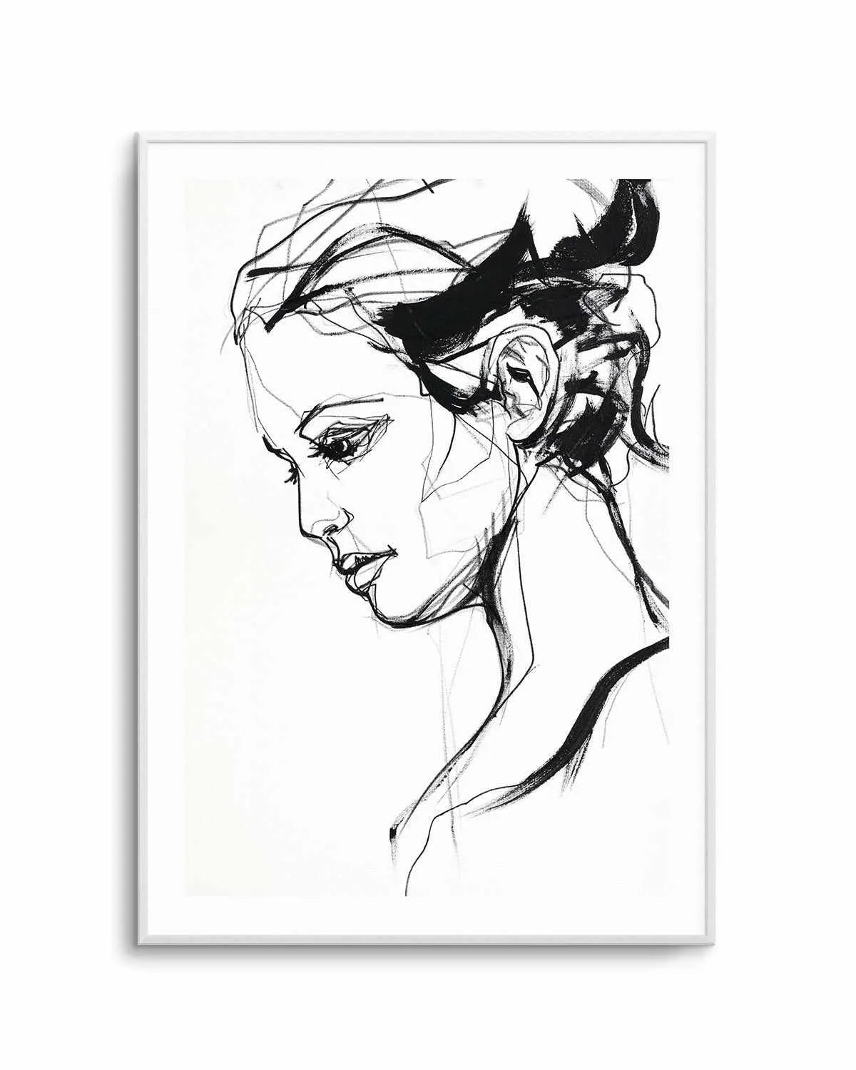 Silhouette II by Design Fabrikken Art Print from Olive et Oriel where you can shop wallpaper and artworks online