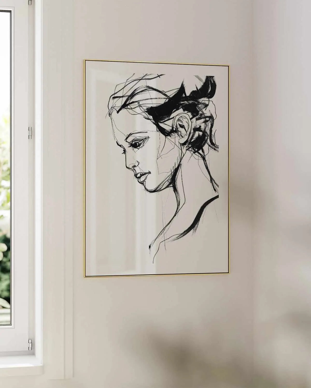 Silhouette II by Design Fabrikken Art Print from Olive et Oriel where you can shop wallpaper and artworks online