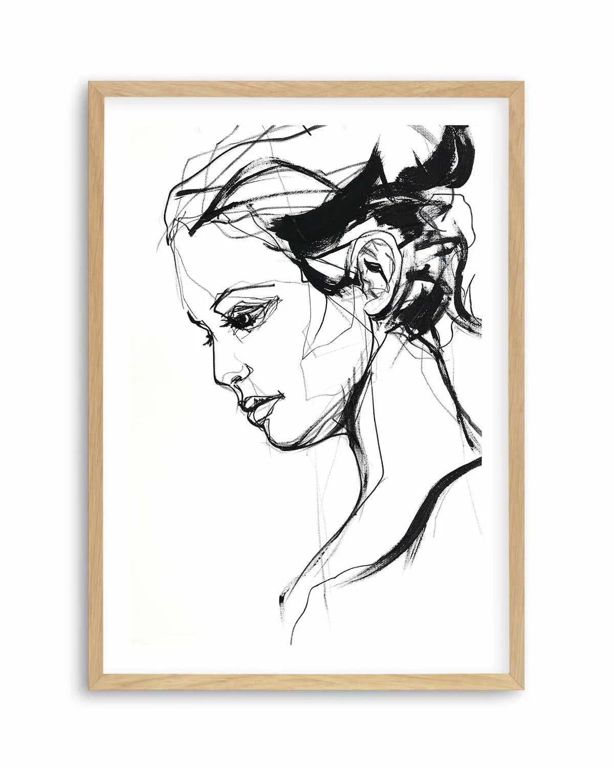 Silhouette II by Design Fabrikken Art Print from Olive et Oriel where you can shop wallpaper and artworks online