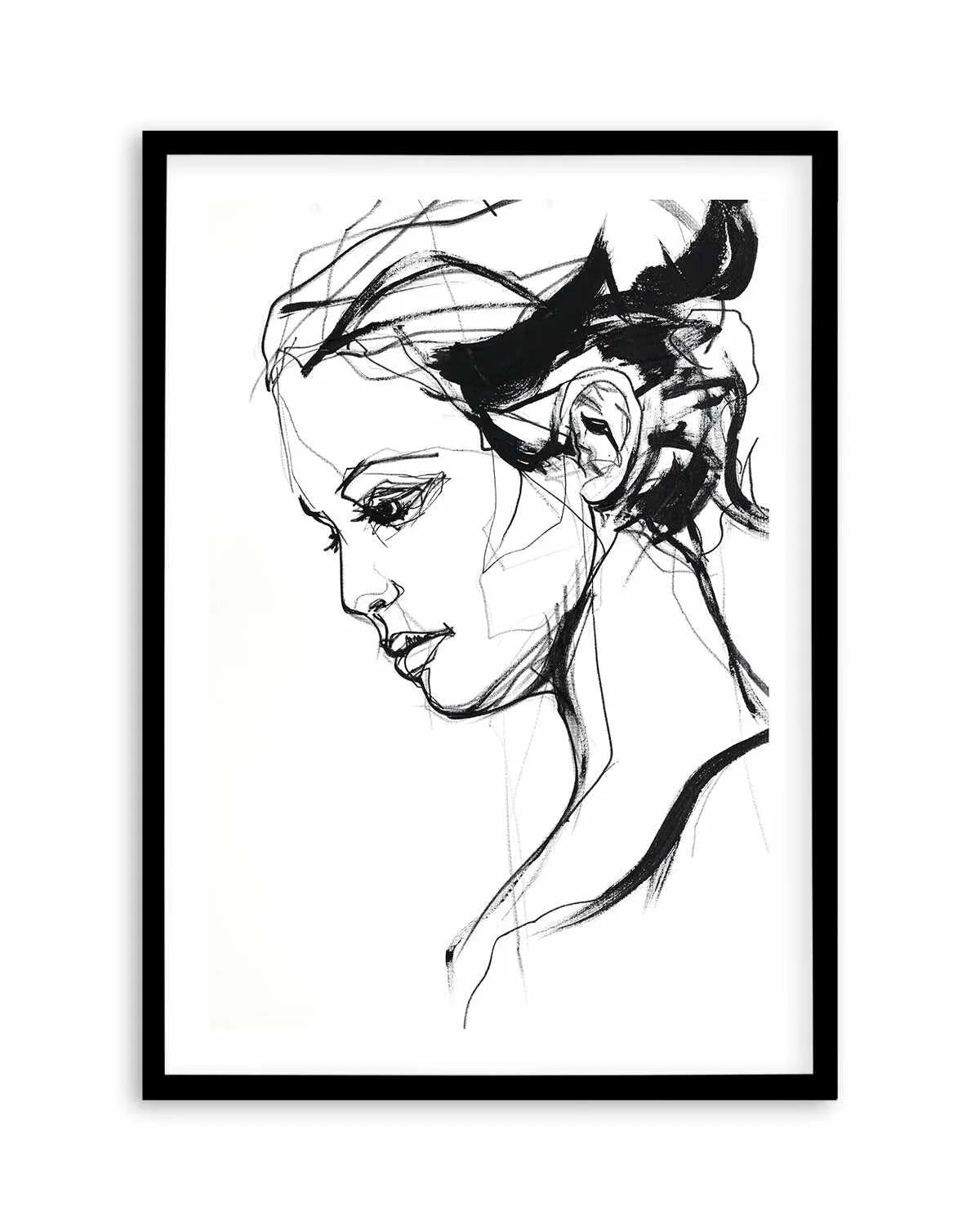 Silhouette II by Design Fabrikken Art Print from Olive et Oriel where you can shop wallpaper and artworks online