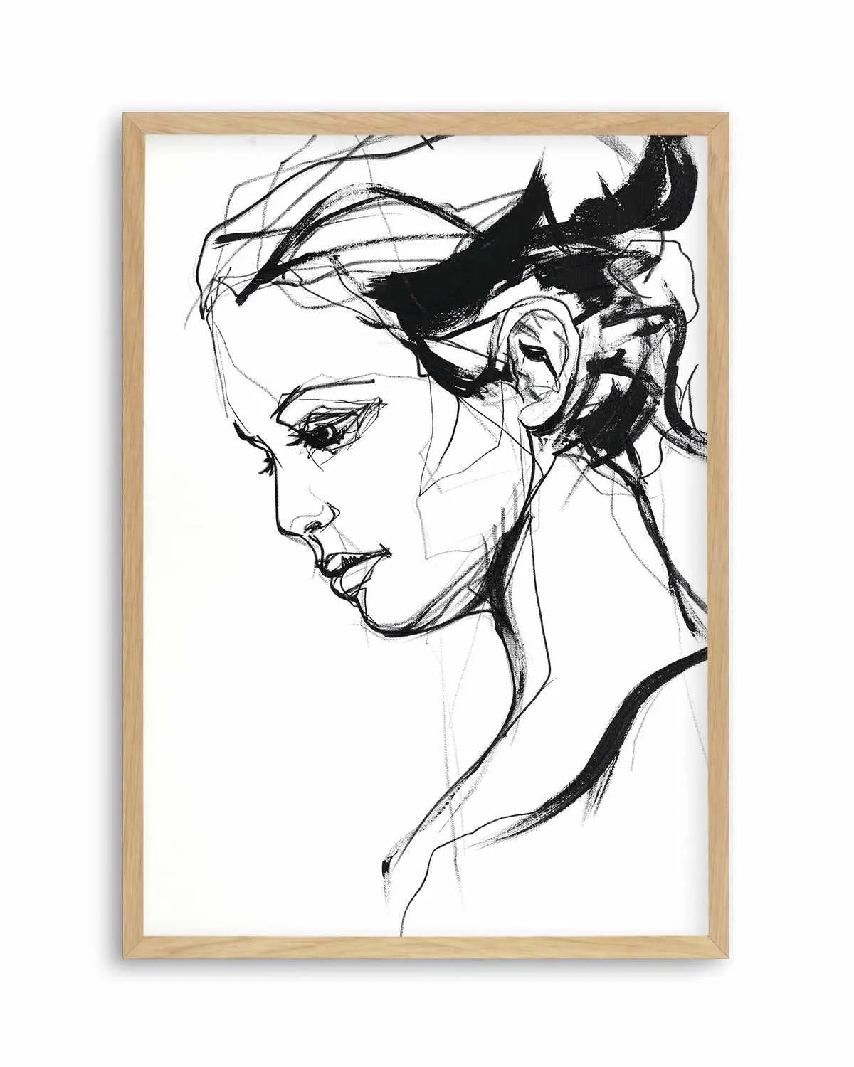 Silhouette II by Design Fabrikken Art Print from Olive et Oriel where you can shop wallpaper and artworks online