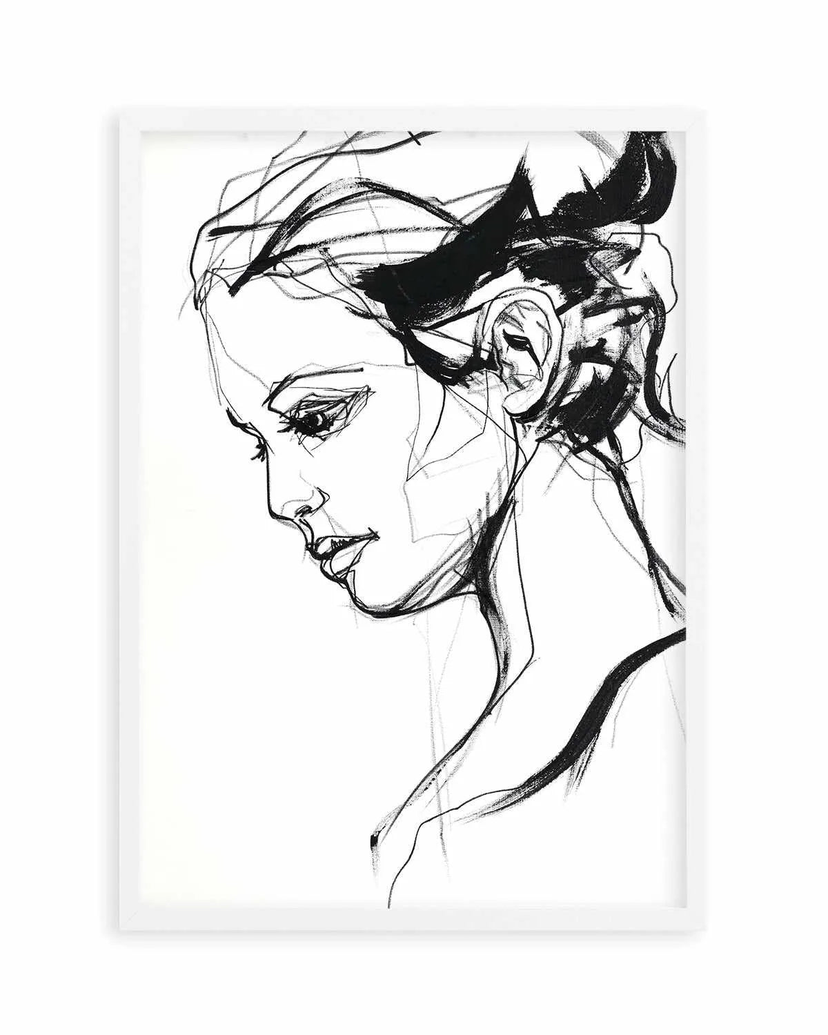 Silhouette II by Design Fabrikken Art Print from Olive et Oriel where you can shop wallpaper and artworks online