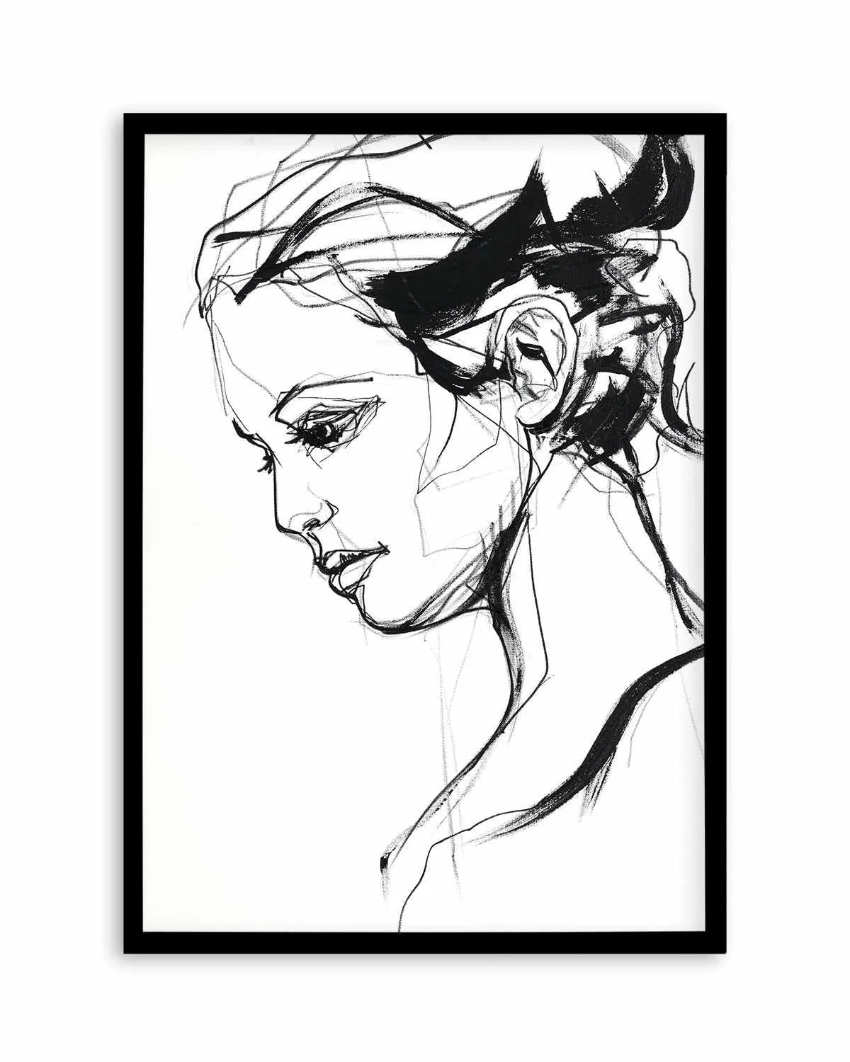 Silhouette II by Design Fabrikken Art Print from Olive et Oriel where you can shop wallpaper and artworks online