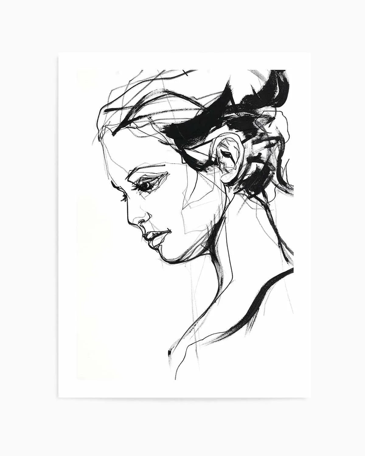 Silhouette II by Design Fabrikken Art Print from Olive et Oriel where you can shop wallpaper and artworks online