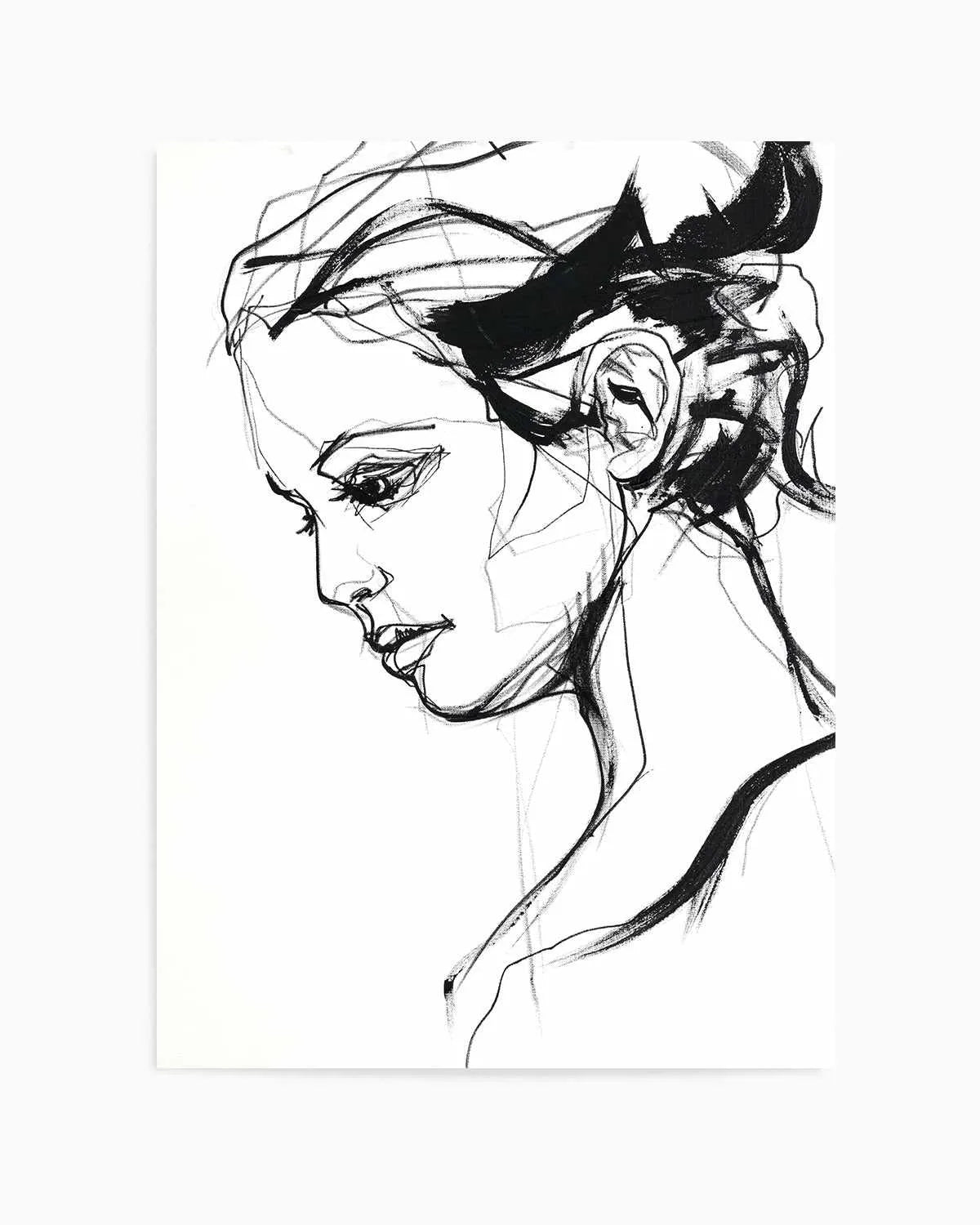 Silhouette II by Design Fabrikken Art Print from Olive et Oriel where you can shop wallpaper and artworks online