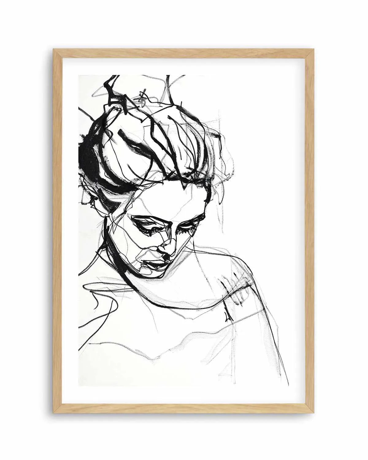 Silhouette I by Design Fabrikken Art Print from Olive et Oriel where you can shop wallpaper and artworks online