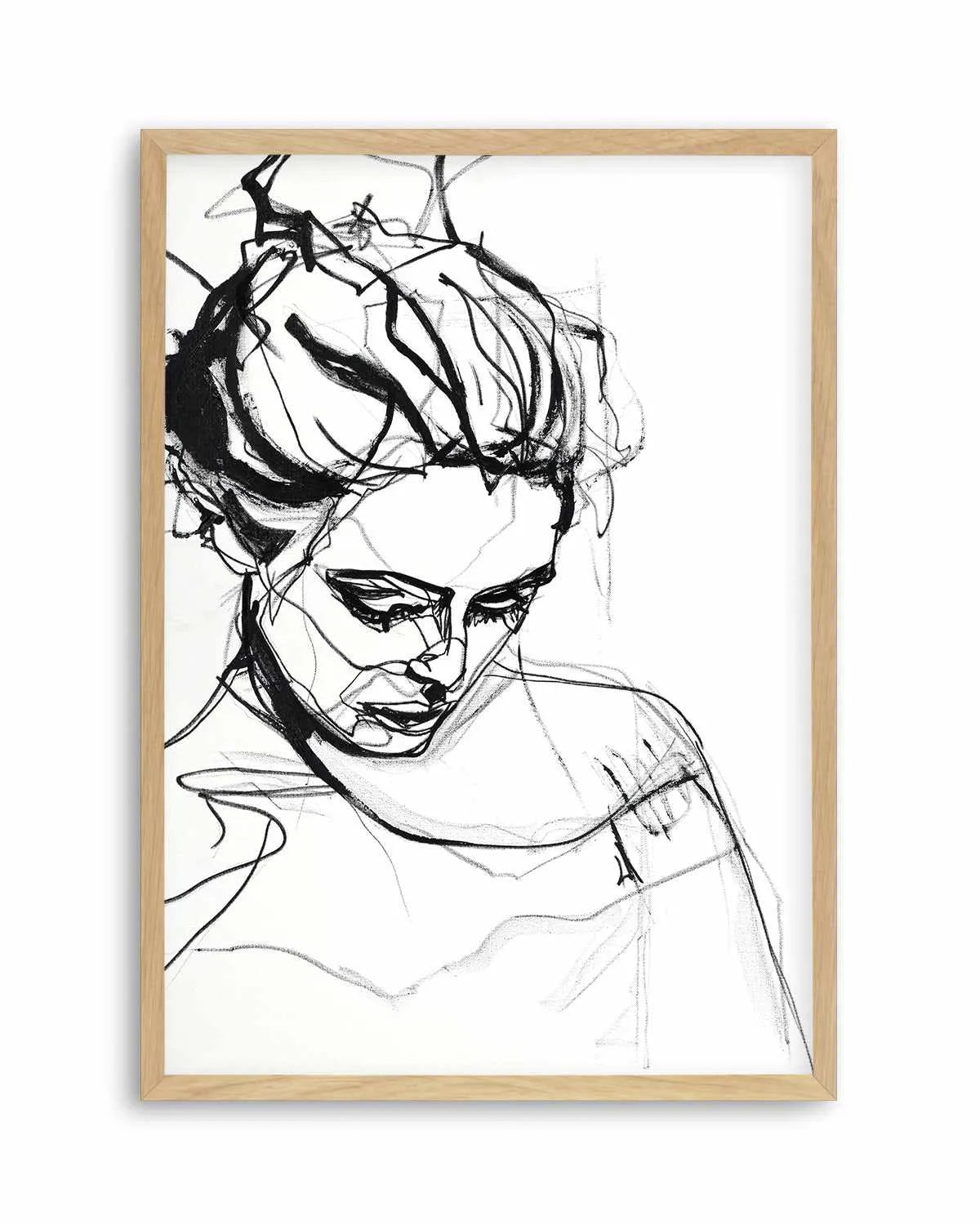 Silhouette I by Design Fabrikken Art Print from Olive et Oriel where you can shop wallpaper and artworks online