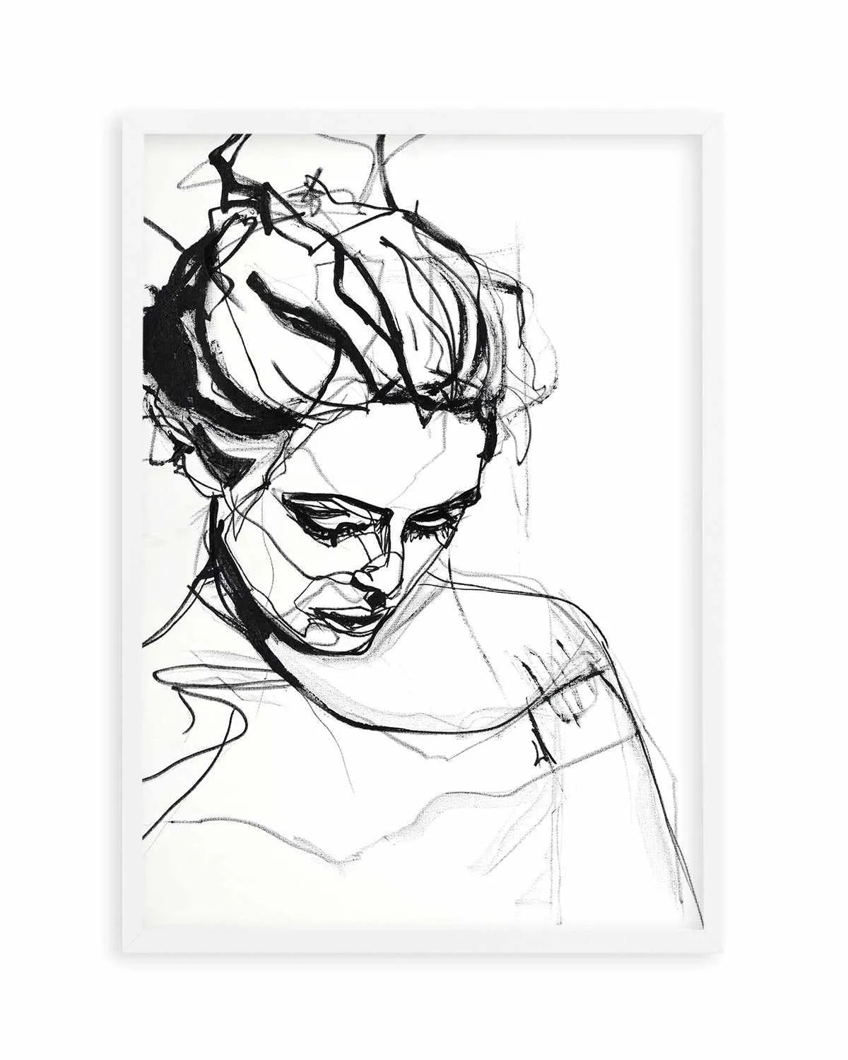 Silhouette I by Design Fabrikken Art Print from Olive et Oriel where you can shop wallpaper and artworks online