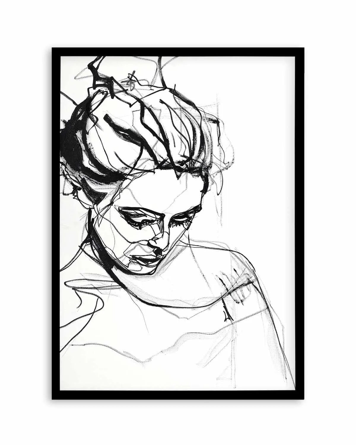 Silhouette I by Design Fabrikken Art Print from Olive et Oriel where you can shop wallpaper and artworks online