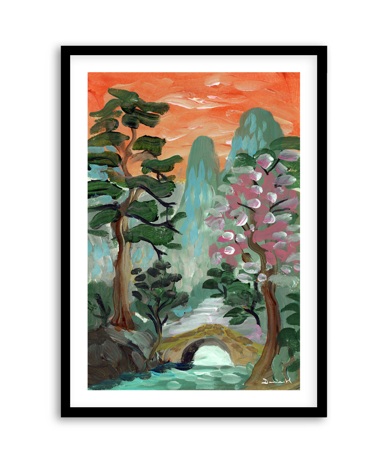 Silent River by Dan Hobday | Art Print