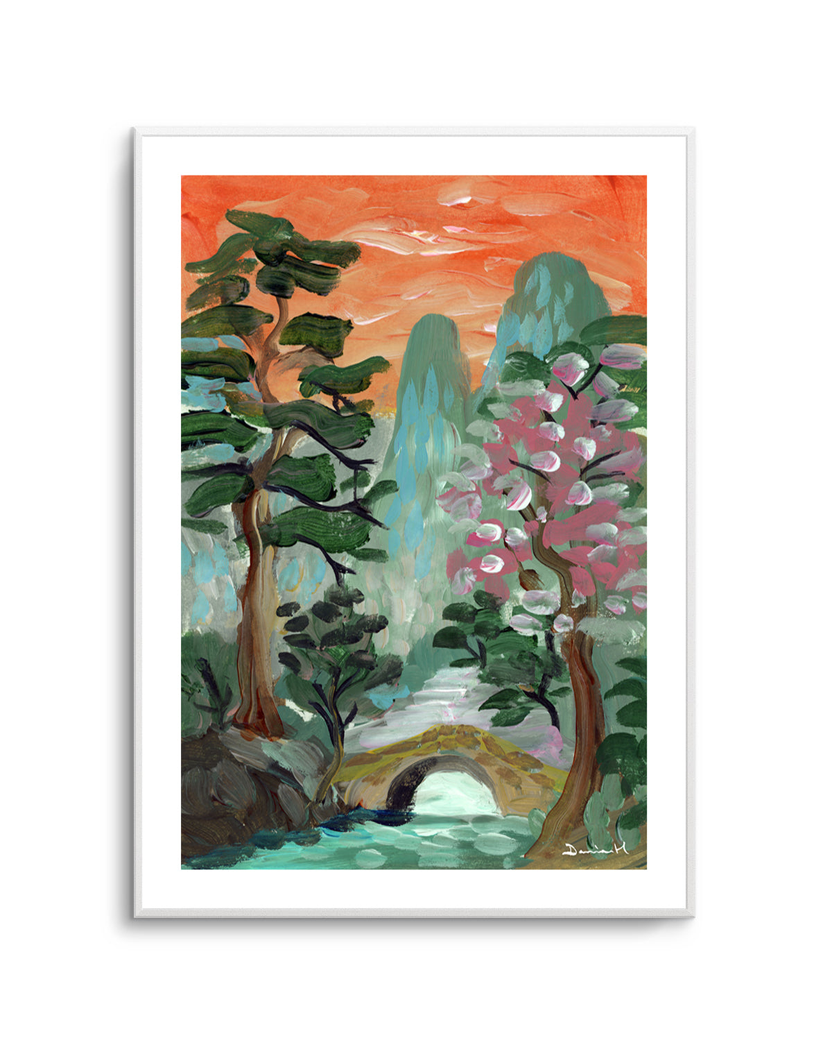Silent River by Dan Hobday | Art Print
