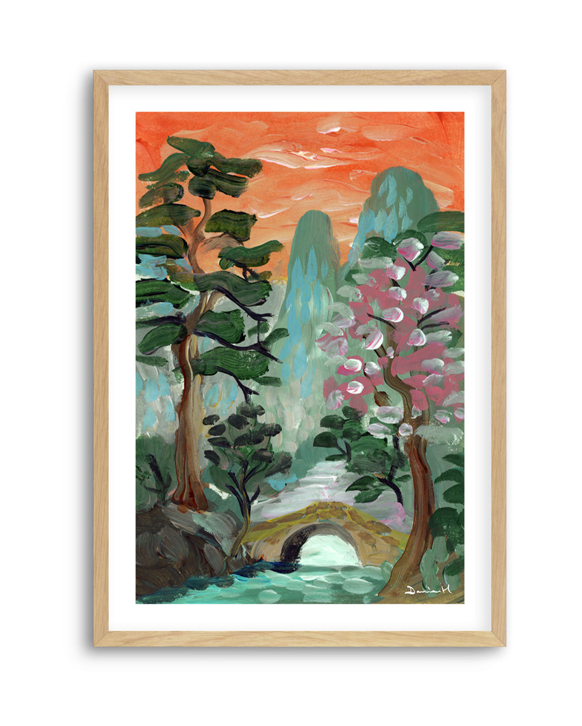 Silent River by Dan Hobday | Art Print