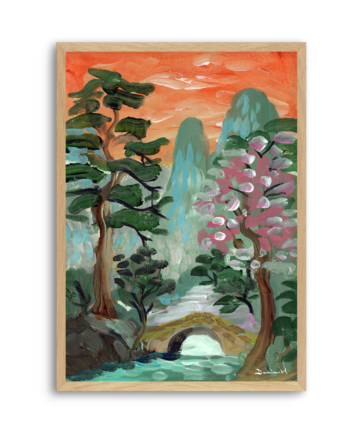 Silent River by Dan Hobday | Art Print