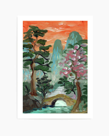Silent River by Dan Hobday | Art Print