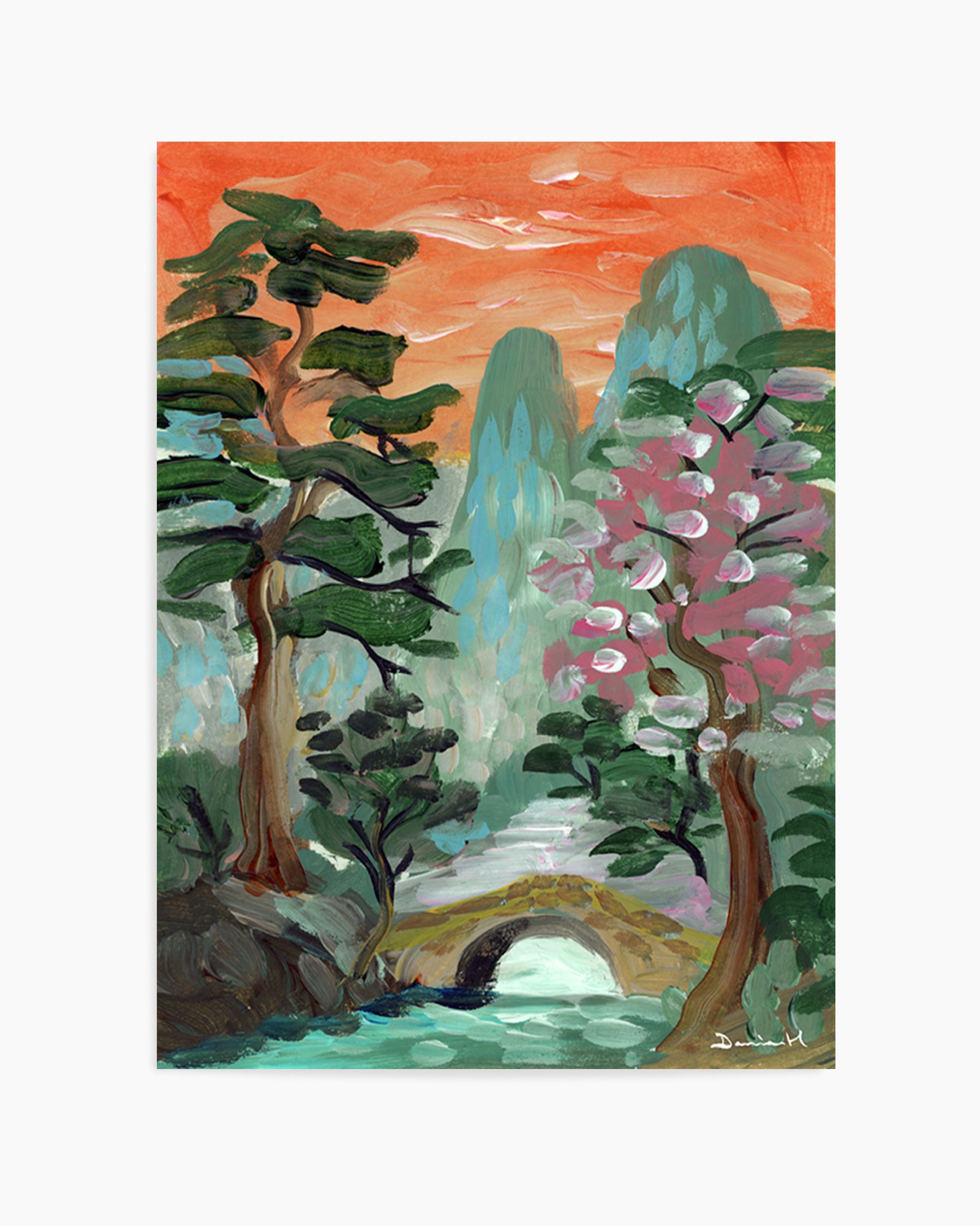 Silent River by Dan Hobday | Art Print