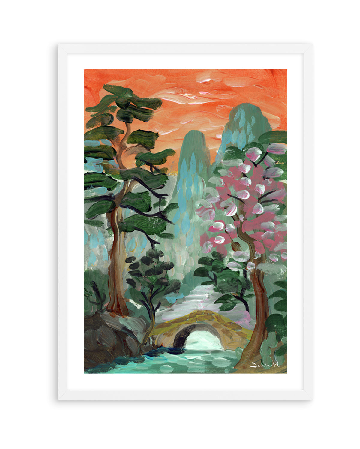 Silent River by Dan Hobday | Art Print