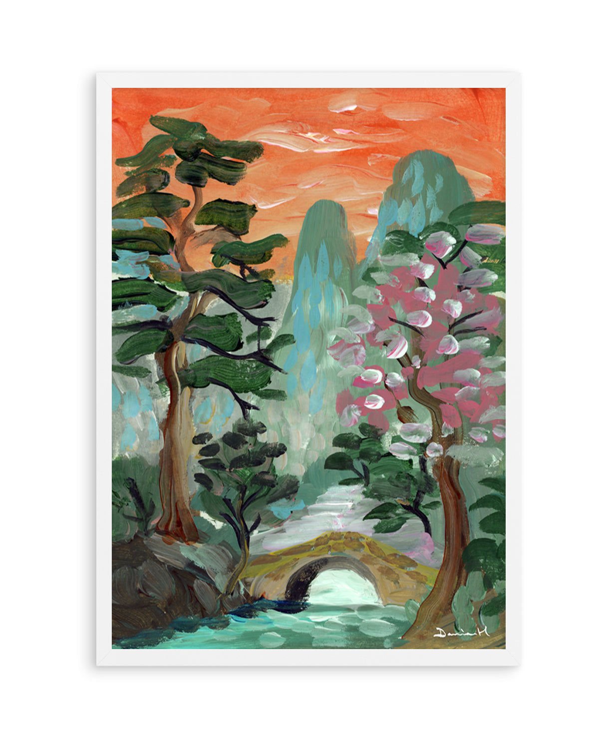 Silent River by Dan Hobday | Art Print