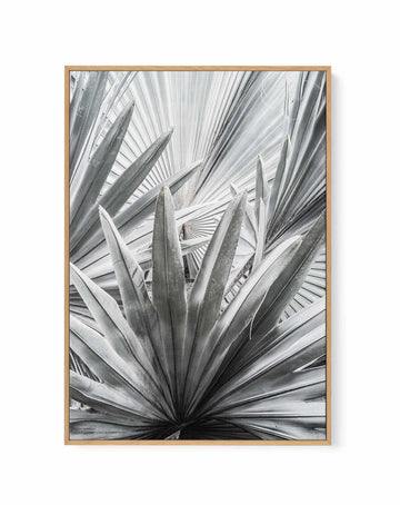 Silver Spray By Clint | Framed Canvas Art Print from Olive et Oriel where you can shop wallpaper and artworks online